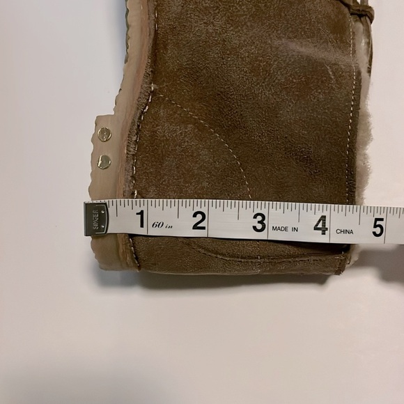 BEEK Penguin Genuine Shearling Lined Chukka Boot In Pecan - Women’s 11 - Picture 8 of 12